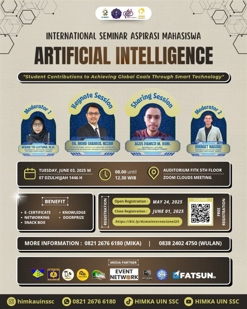 International Seminar Aspirasi Mahasiswa: Artificial Intelligence